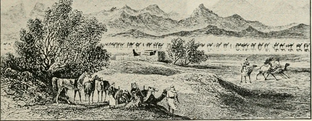 An illustration from Explorations in Bible lands during the 19th century, 1903, leaf 866