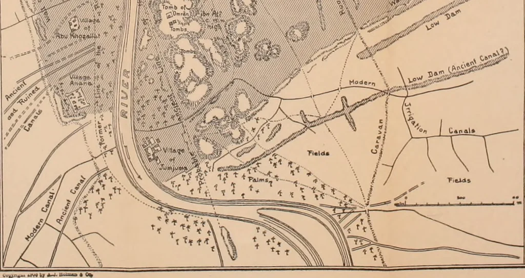An illustration from Explorations in Bible lands during the 19th century, 1903, leaf 957