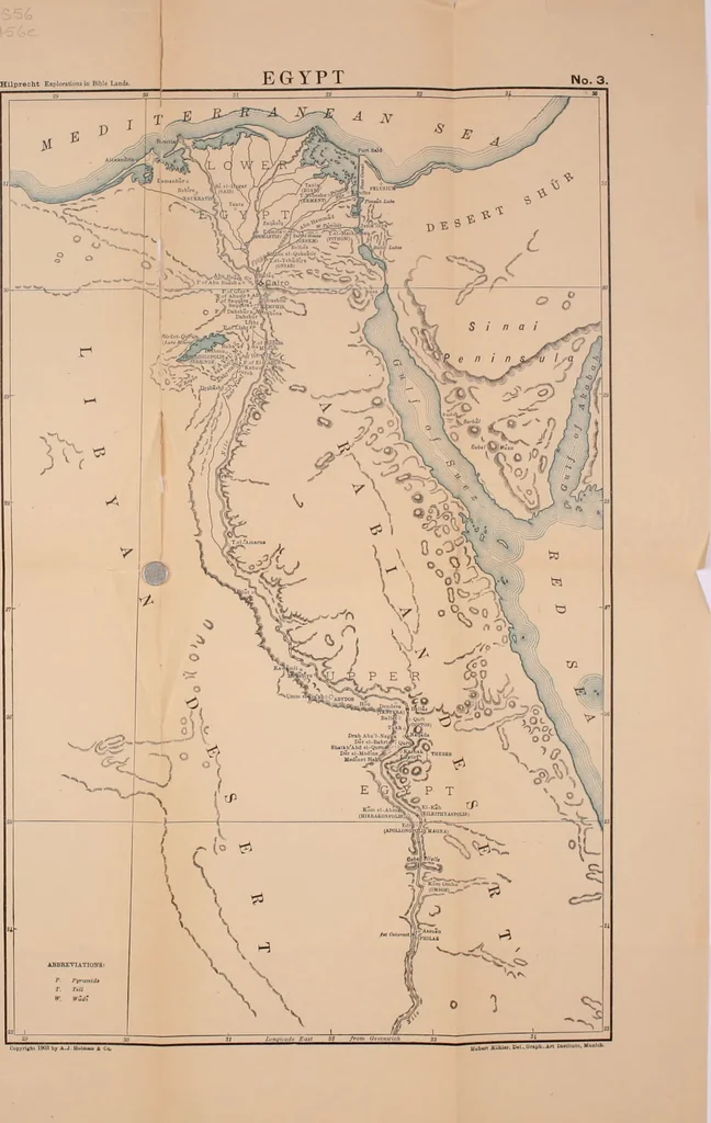 An illustration from Explorations in Bible lands during the 19th century, 1903, leaf 959