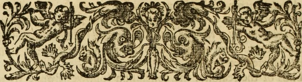 An illustration from An exposition vpon the Epistle to the Colossians : wherein, not onely the text is methodically analysed, and the sence of the words, by the help of writers, both ancient and moderne is explayned : but also, by doctrine and vse, the intent of the Holy Ghost is in euery place more fully vnfolded and vrged : and besides, the very marrow of most common-places is aptly diffused throughout the body of this exposition, as the nature of this kinde of teaching would beare : and further, many chiefe cases of conscience are here resolued : being, the substance of neare seuen yeeres weeke-dayes sermons, 1617, leaf 217