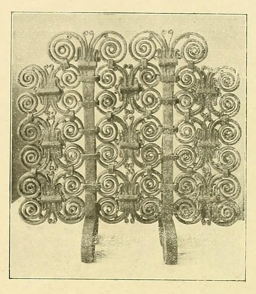 An illustration from Exposición de hierros antiguos españoles; catálogo por Pedro Miguel de Artiñano y Galdácano, 1919, leaf 159