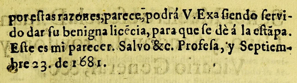 An illustration from Exposicion astronomica de el cometa, que el año de 1680. por los meses de noviembre, y diziembre, y este año de 1681. por los meses de enero y febrero, se ha visto en todo el mundo, y le ha observado en la ciudad de Cadiz,, 1681, leaf 15