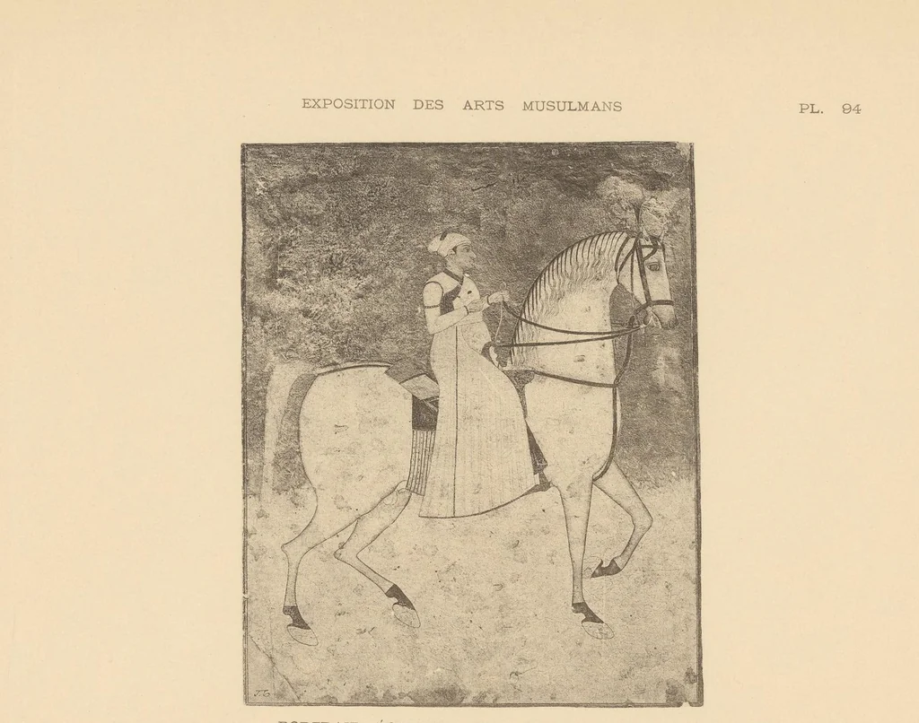 An illustration from Exposition des arts musulmans : au Musée des arts décoratifs, 1903, leaf 108