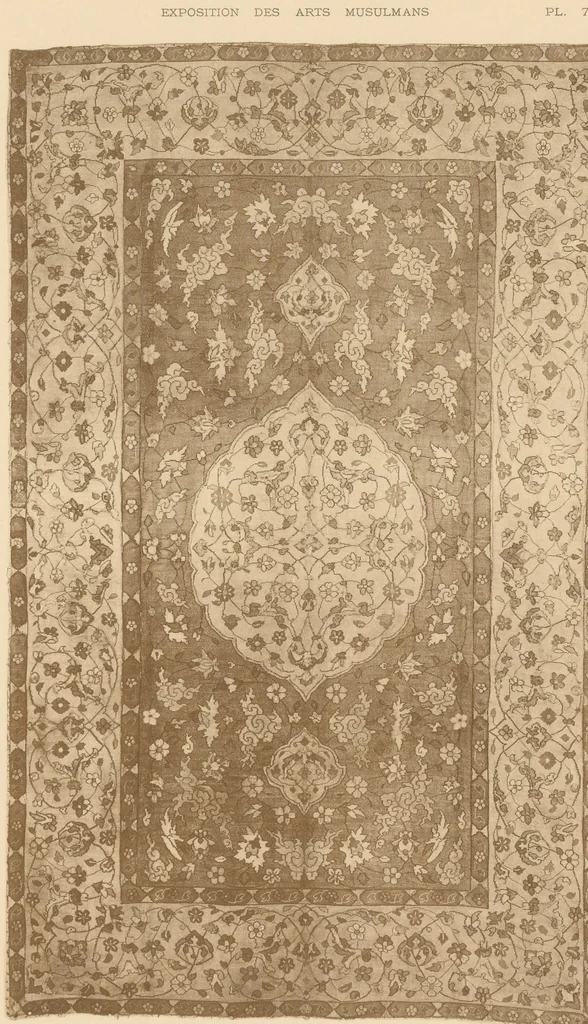 An illustration from Exposition des arts musulmans : au Musée des arts décoratifs, 1903, leaf 85