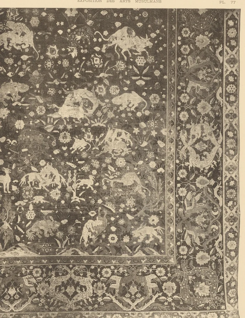 An illustration from Exposition des arts musulmans : au Musée des arts décoratifs, 1903, leaf 91