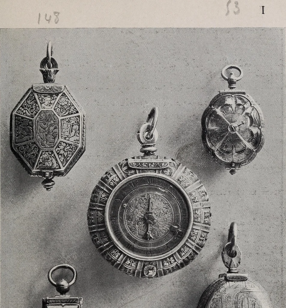 An illustration from Exposition du décor moderne de l'horlogerie et de la bijouterie : section d'enseignement, section rétrospective, 1921, 1921, leaf 14