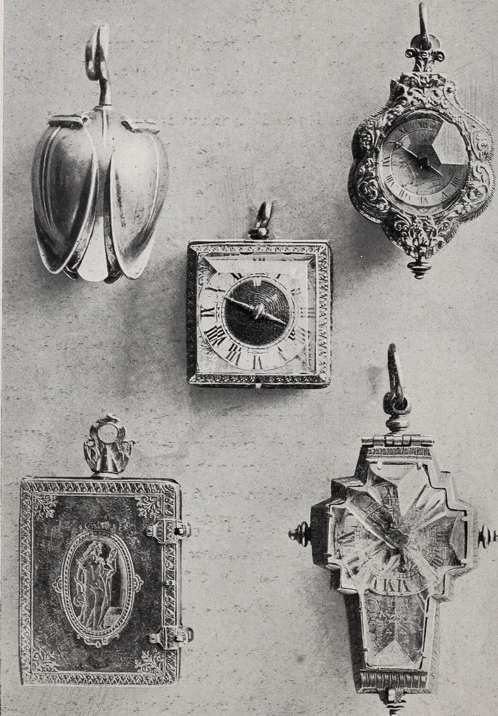 An illustration from Exposition du décor moderne de l'horlogerie et de la bijouterie : section d'enseignement, section rétrospective, 1921, 1921, leaf 15
