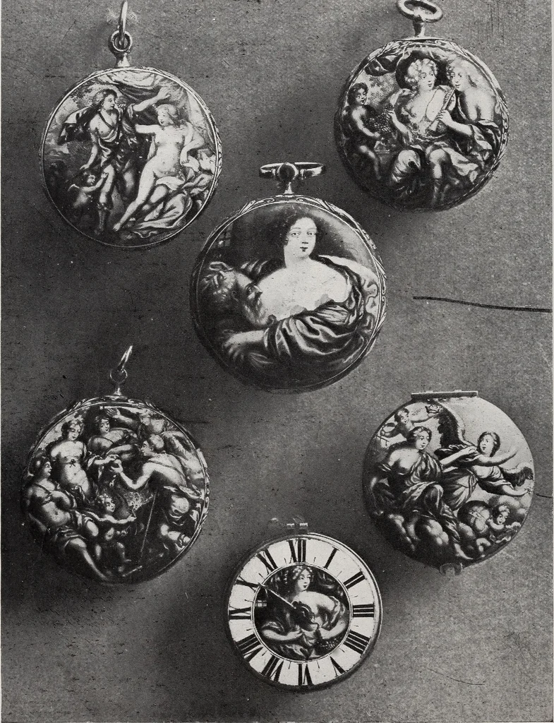 An illustration from Exposition du décor moderne de l'horlogerie et de la bijouterie : section d'enseignement, section rétrospective, 1921, 1921, leaf 33