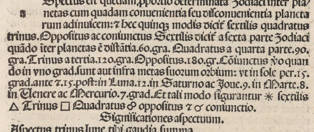 An illustration from Expositionis canonu[m] la Camillo Leonardo Expositionis canonu[m ibri desiderati equaitionis celestiu[m] motuum sine calculo, leaf 39