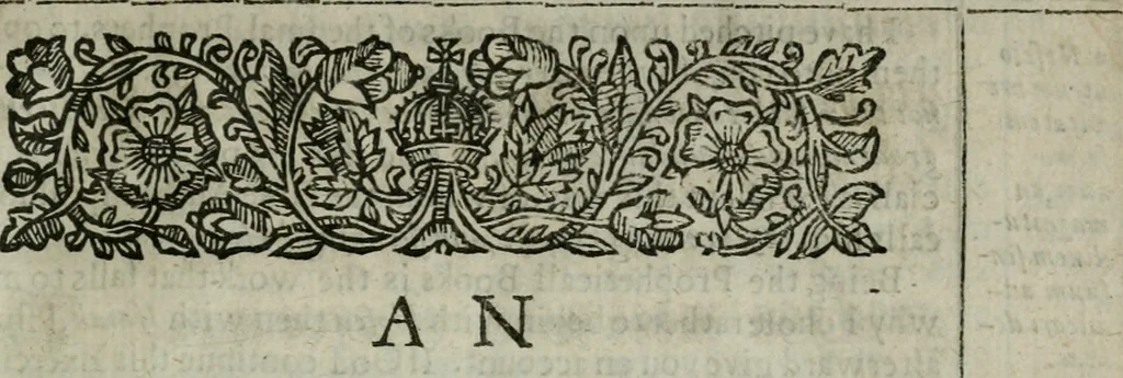 An illustration from An exposition of the prophesie of Hosea, begun in divers lectures, upon the first three chapters, at Michaels, Cornhill, London, 1643, leaf 8