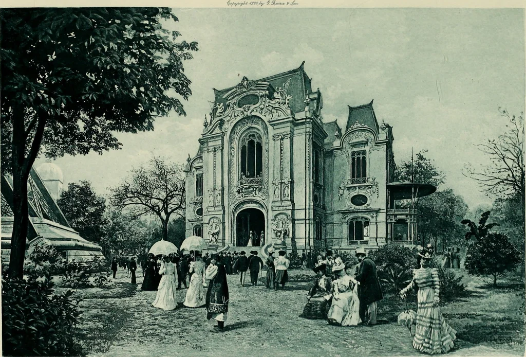 An illustration from Exposition universelle, 1900 : the chefs-d'uvre, 1900, leaf 200