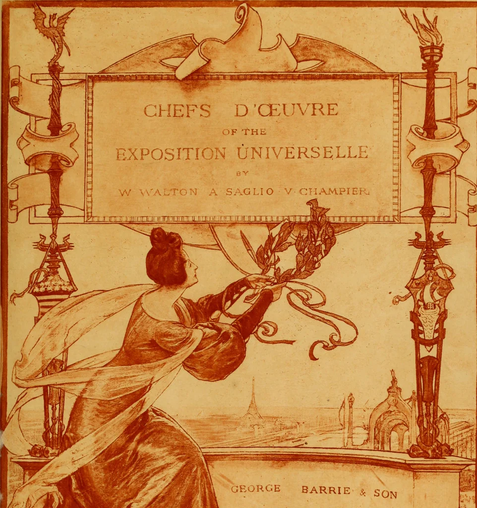 An illustration from Exposition universelle, 1900 : the chefs-d'uvre, 1900, leaf 4