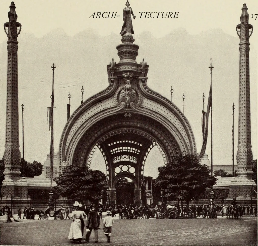 An illustration from Exposition universelle, 1900 : the chefs-d'uvre, 1900, leaf 60