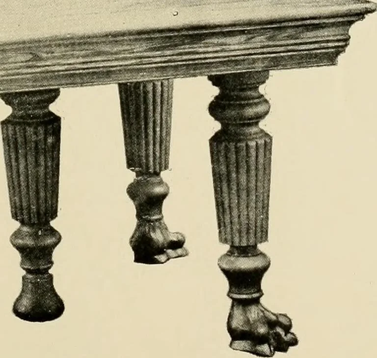 An illustration from Extension tables and sideboards., 1901, leaf 10