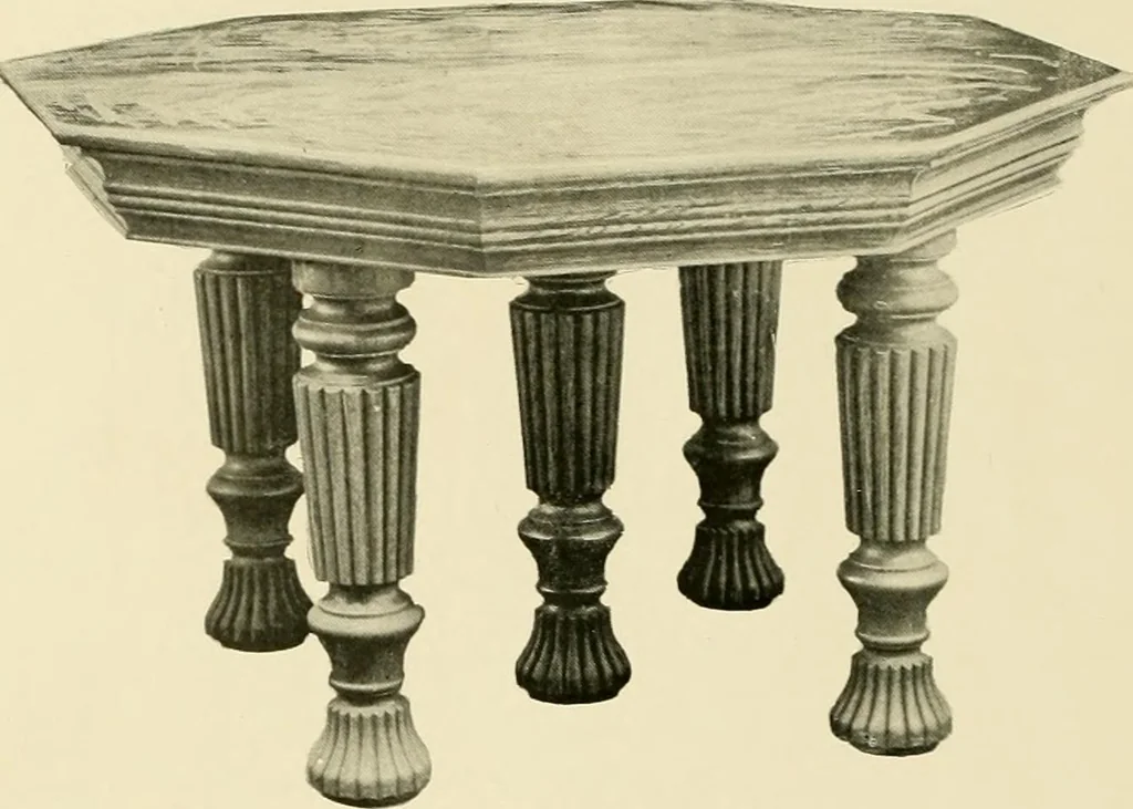 An illustration from Extension tables and sideboards., 1901, leaf 11