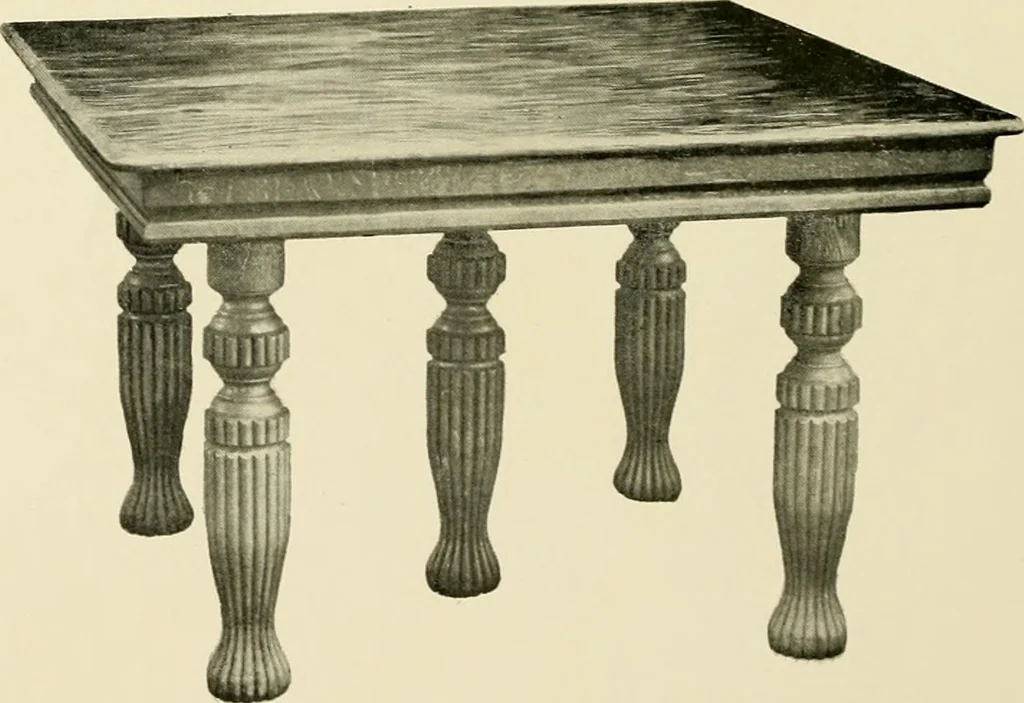 An illustration from Extension tables and sideboards., 1901, leaf 13