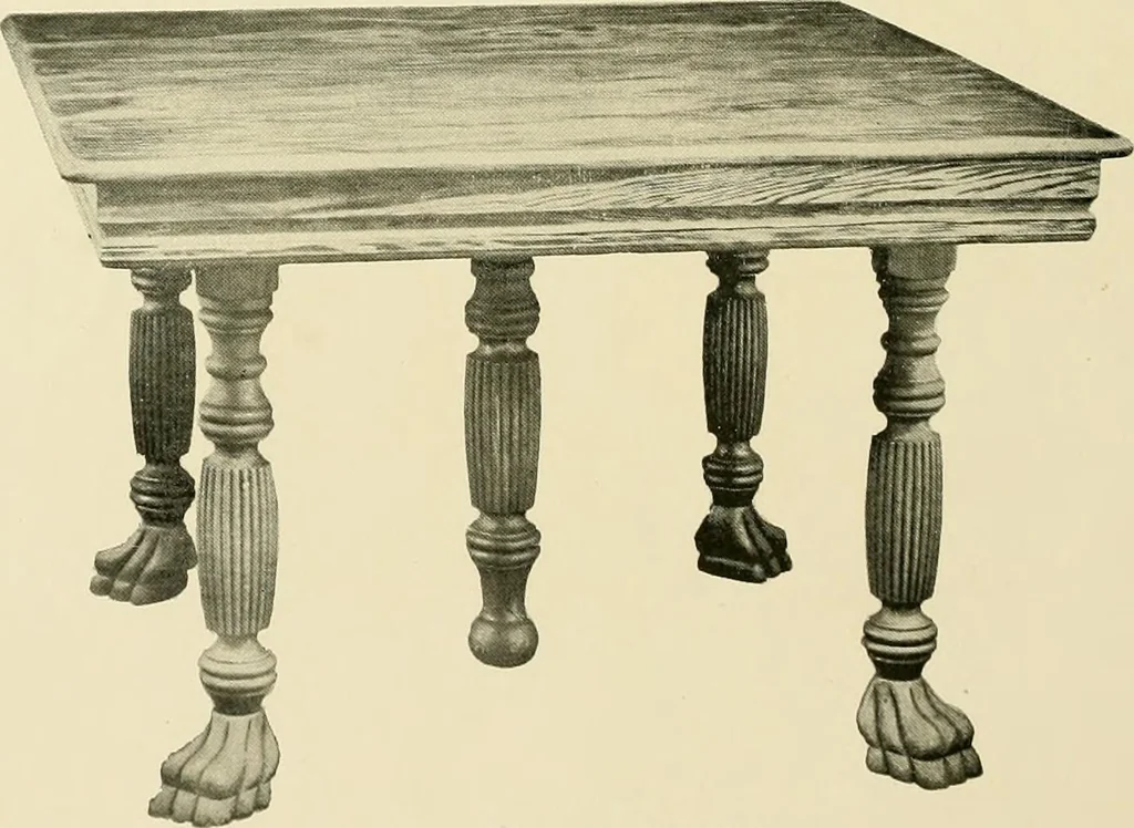 An illustration from Extension tables and sideboards., 1901, leaf 15