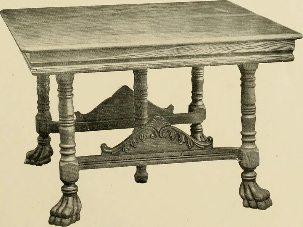 An illustration from Extension tables and sideboards., 1901, leaf 16