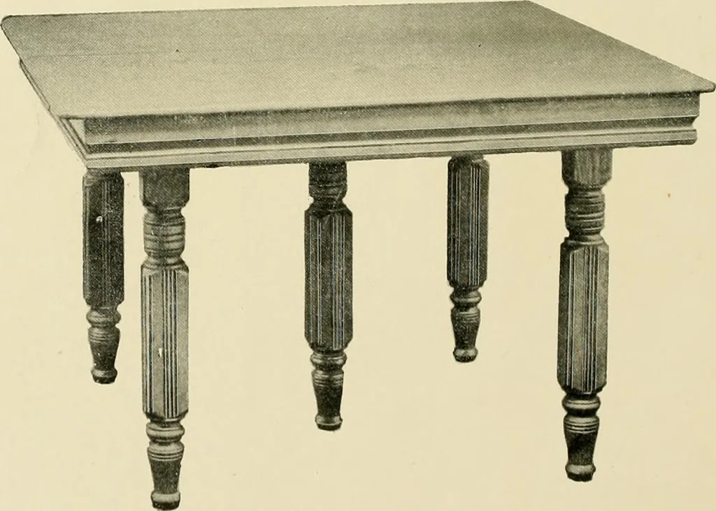 An illustration from Extension tables and sideboards., 1901, leaf 17