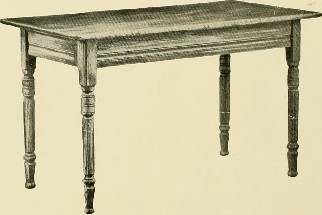 An illustration from Extension tables and sideboards., 1901, leaf 19