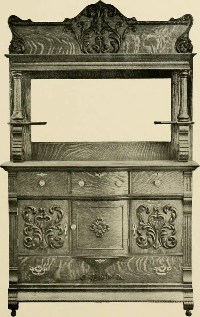 An illustration from Extension tables and sideboards., 1901, leaf 22