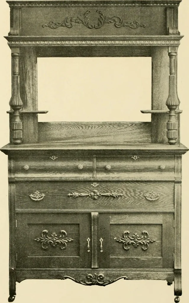 An illustration from Extension tables and sideboards., 1901, leaf 27