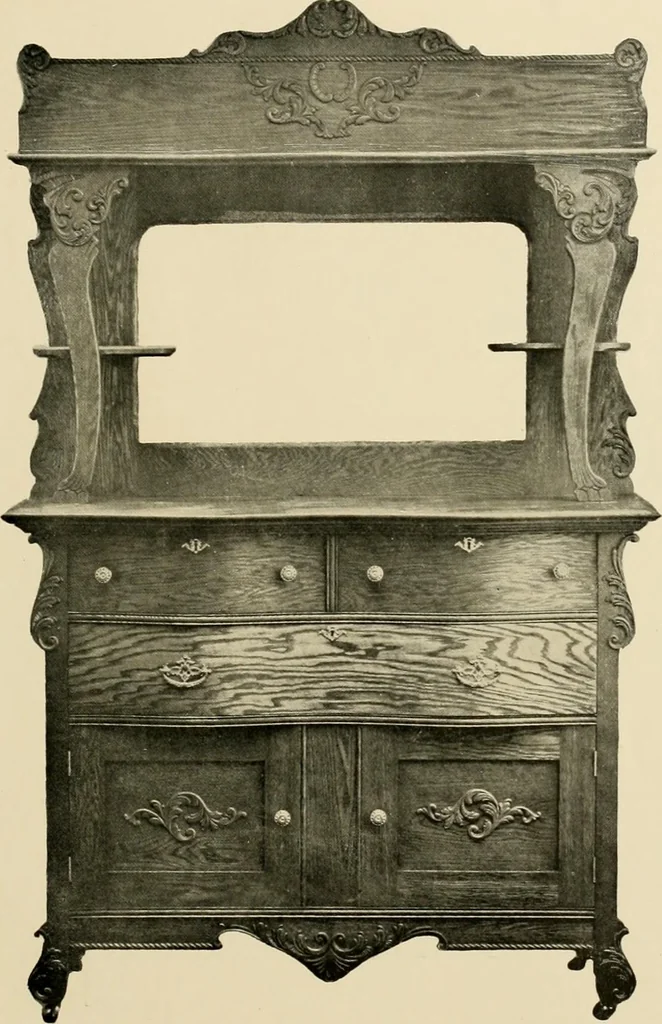 An illustration from Extension tables and sideboards., 1901, leaf 28