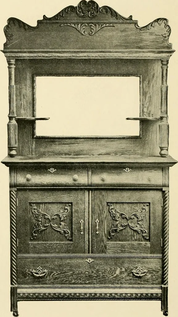 An illustration from Extension tables and sideboards., 1901, leaf 29