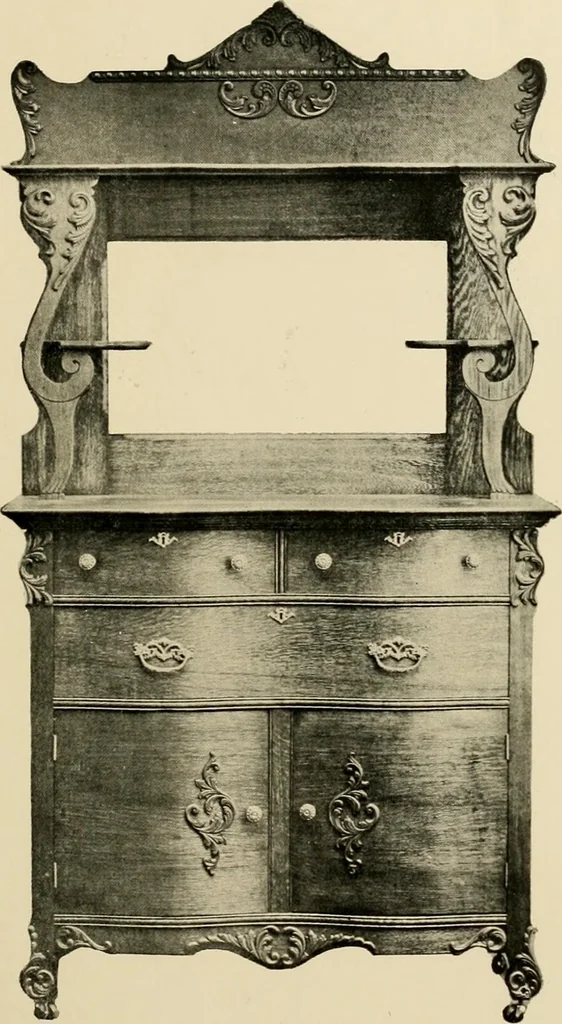 An illustration from Extension tables and sideboards., 1901, leaf 30