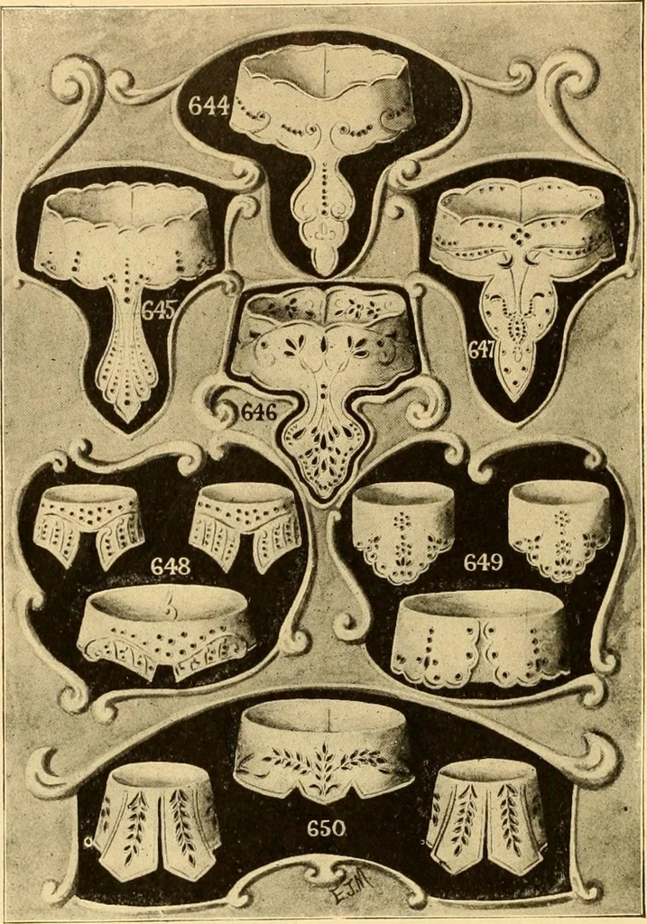 An illustration from Eyelet embroidery and its future possibilities, 1905, leaf 10