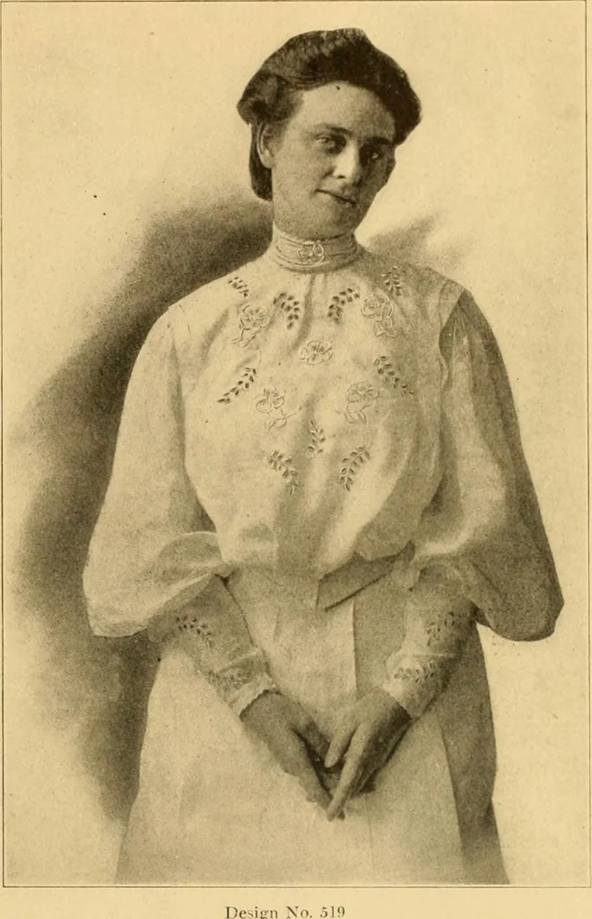An illustration from Eyelet embroidery and its future possibilities, 1905, leaf 11