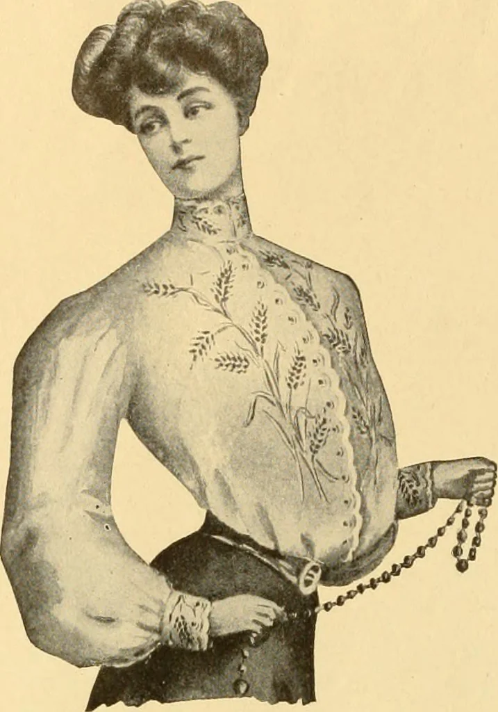 An illustration from Eyelet embroidery and its future possibilities, 1905, leaf 12