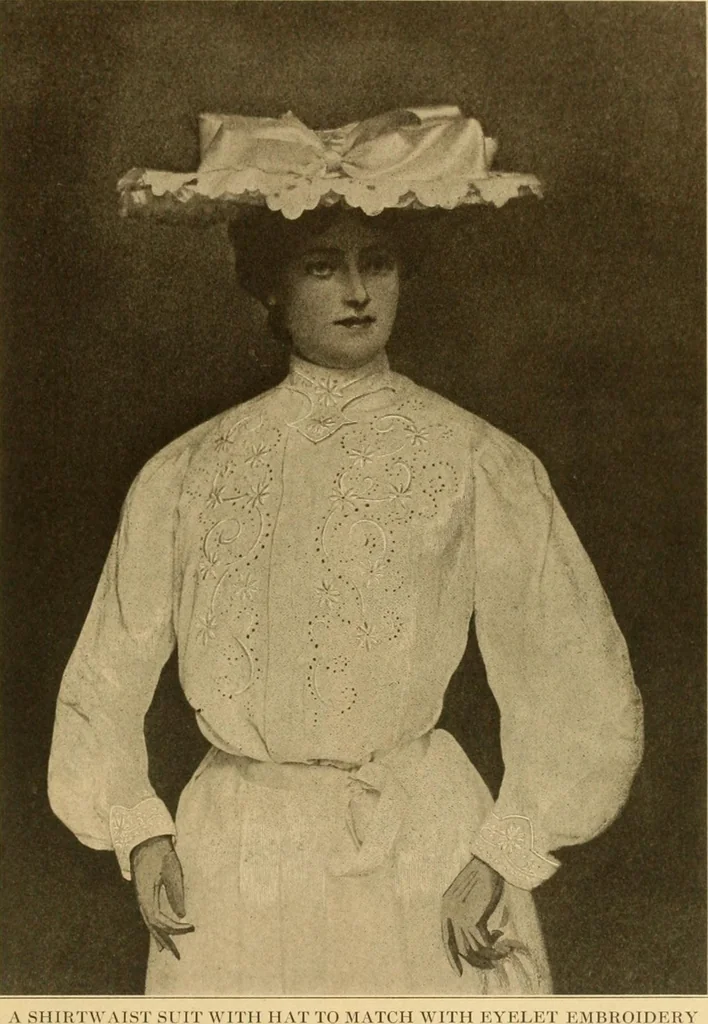 An illustration from Eyelet embroidery and its future possibilities, 1905, leaf 13