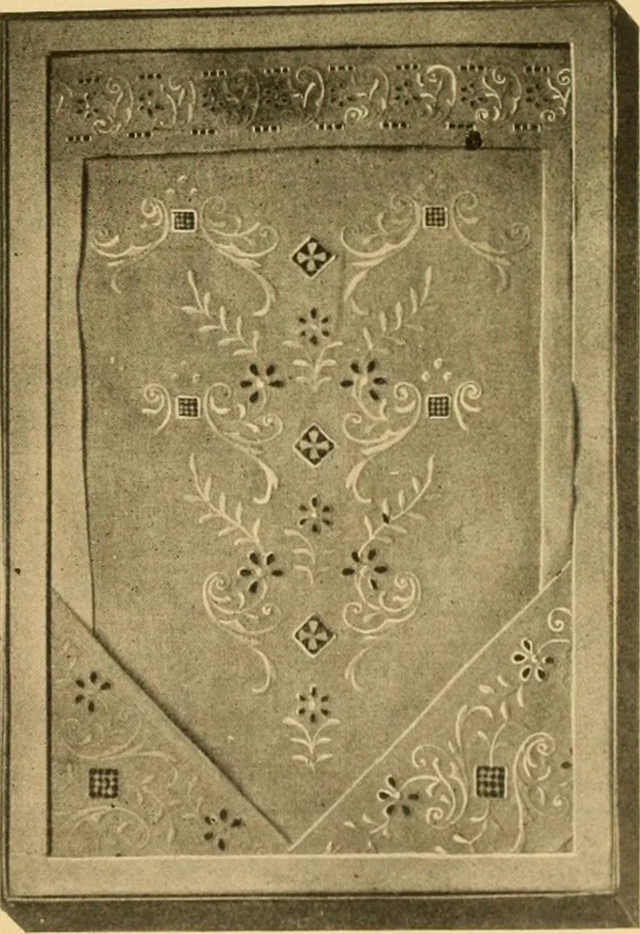 An illustration from Eyelet embroidery and its future possibilities, 1905, leaf 15