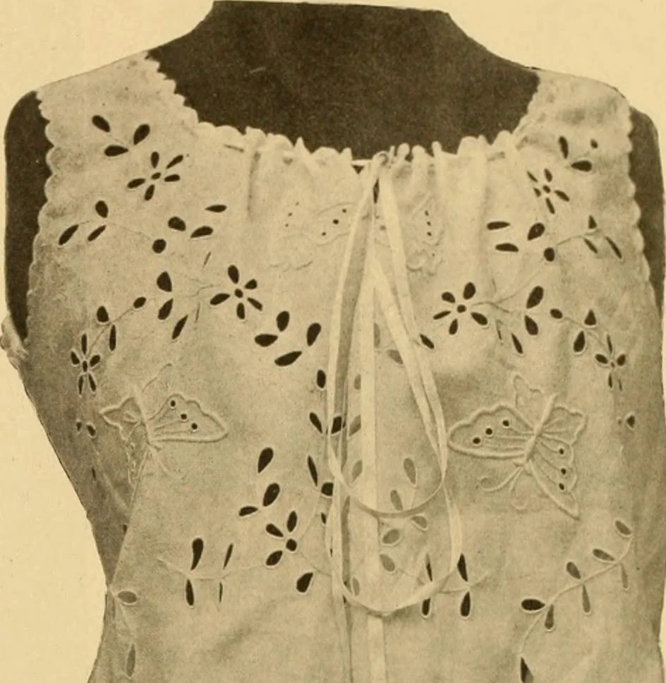 An illustration from Eyelet embroidery and its future possibilities, 1905, leaf 17