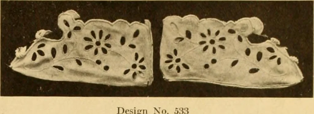 An illustration from Eyelet embroidery and its future possibilities, 1905, leaf 23