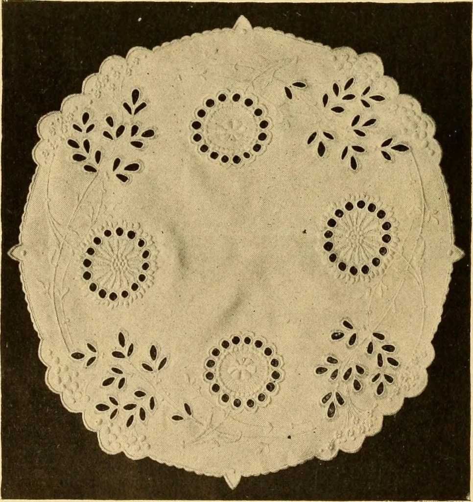 An illustration from Eyelet embroidery and its future possibilities, 1905, leaf 26