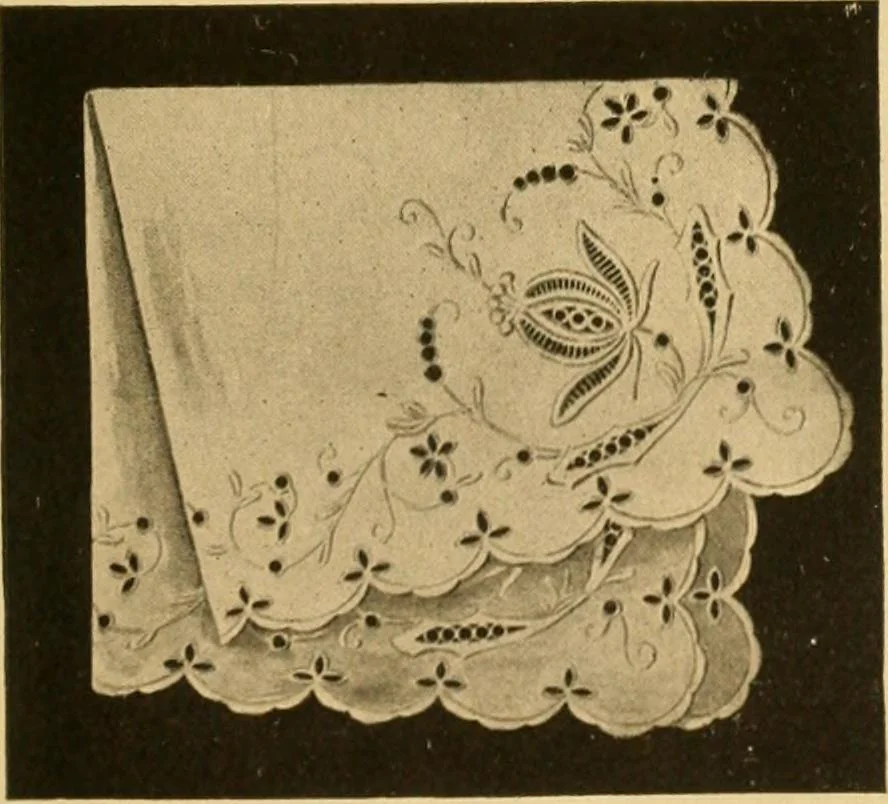 An illustration from Eyelet embroidery and its future possibilities, 1905, leaf 27