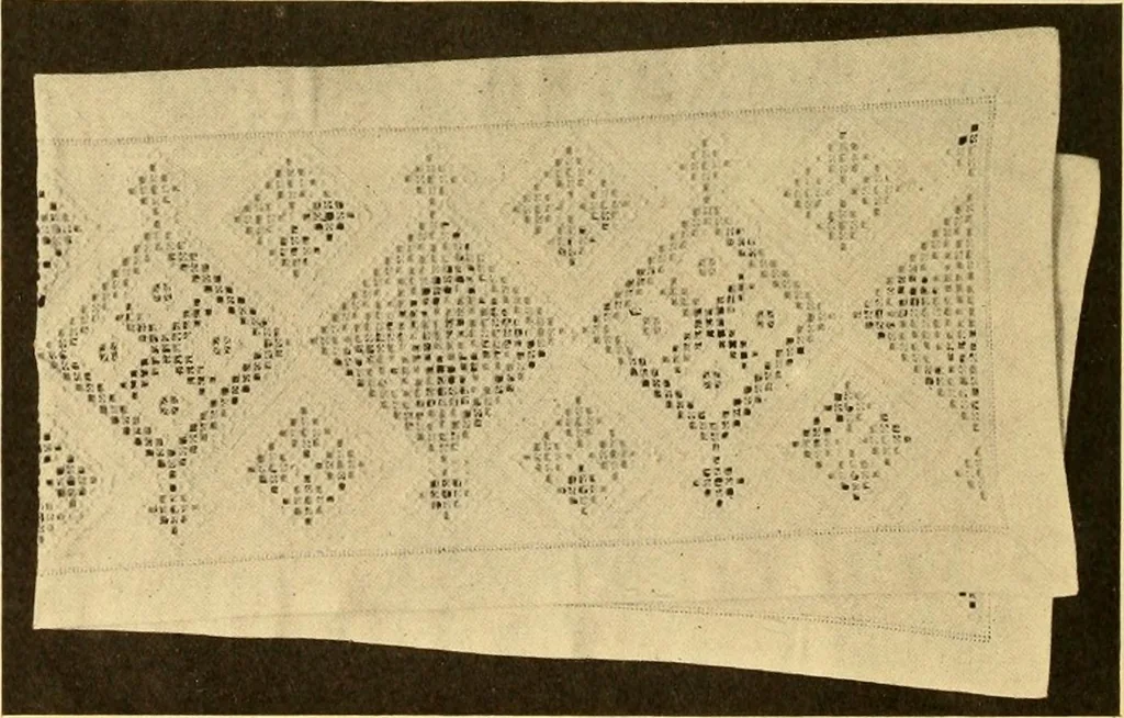 An illustration from Eyelet embroidery and its future possibilities, 1905, leaf 28