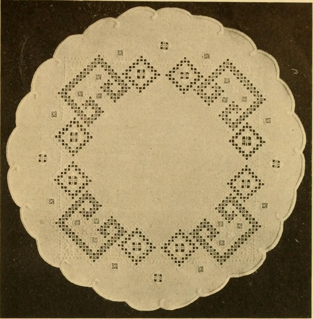 An illustration from Eyelet embroidery and its future possibilities, 1905, leaf 31