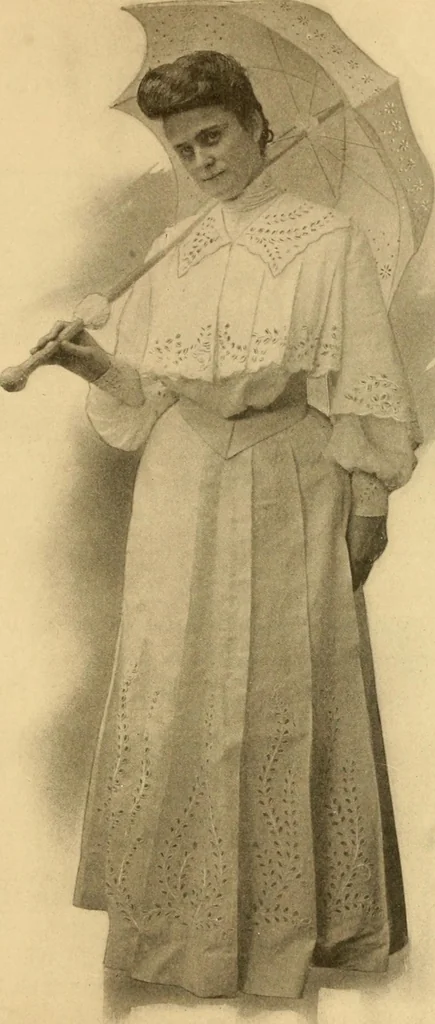 An illustration from Eyelet embroidery and its future possibilities, 1905, leaf 5