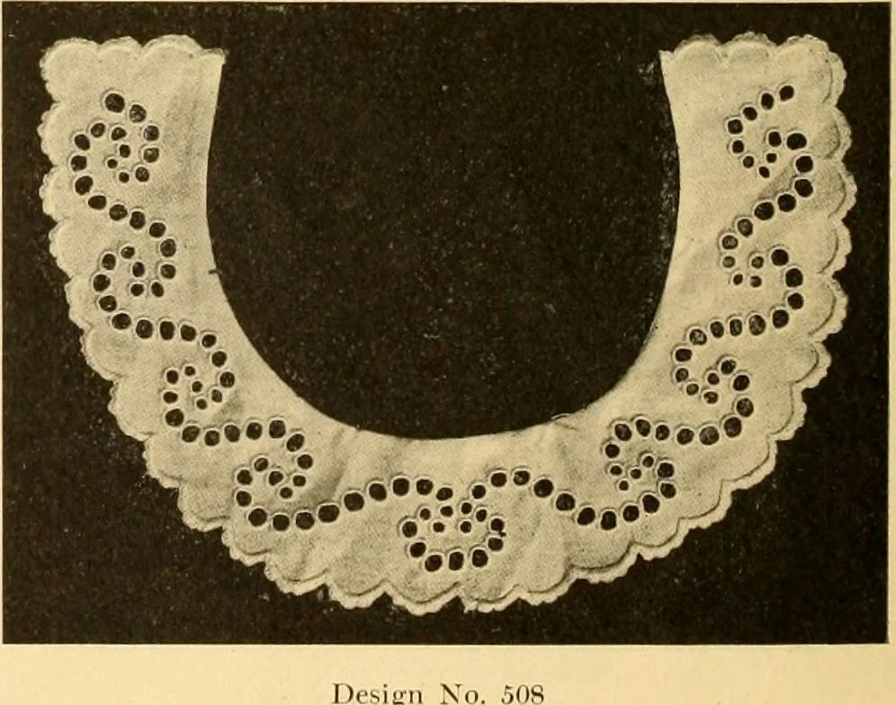 An illustration from Eyelet embroidery and its future possibilities, 1905, leaf 8
