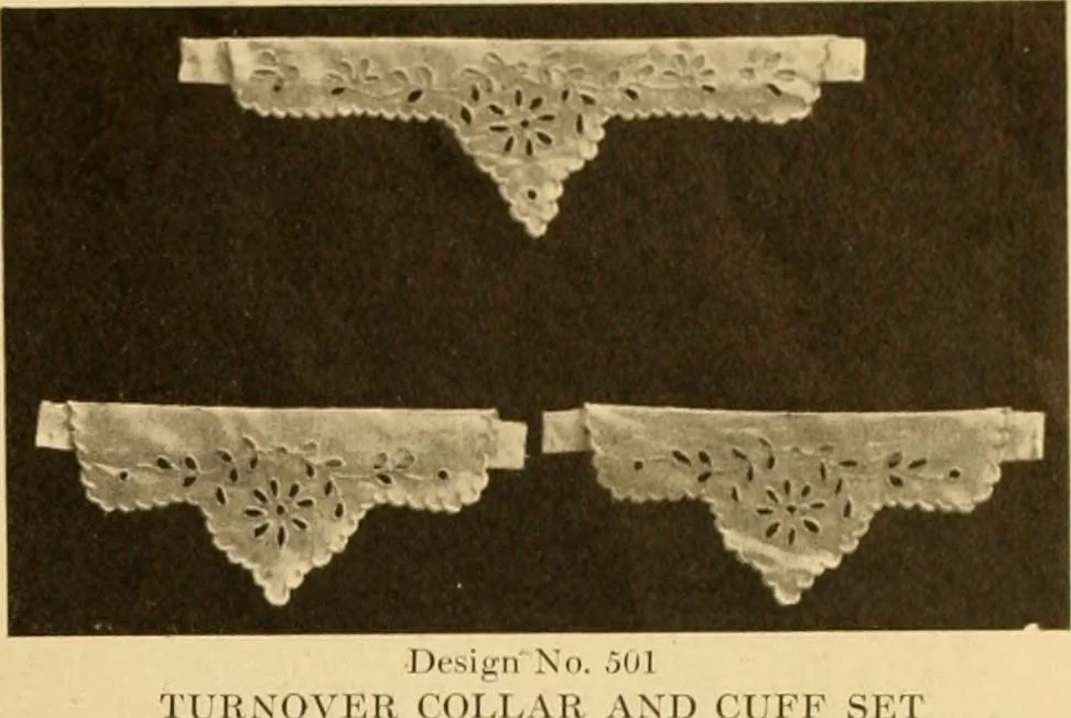 An illustration from Eyelet embroidery and its future possibilities, 1905, leaf 9