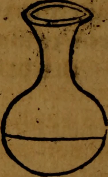 An illustration from Eyn kunstreichs warhafftigs vnd wolgegründtes Vrteil vnd Secretbüchlin, des Harns, von allerlei Farben, Zircklen, Wolcken, Zeychen vnnd Vnderstand, vom Geschmack, auch Vnderscheid, des alters vnnd der jungen, auch der Weiber, dess Menschen vnd des Vihs, auss den aller hochberümbtesten der Artzney lerern, zusam[m]en gezogen vnd gepraticieret worden : auch der aller höchst grund, aller einfachen vnd zusam[m]en gesetzten Artzneyen, dem gantzen menschlichen Cörper, hochnützlich vss brüderlicher Lieb an Tag geben, 1538, leaf 17