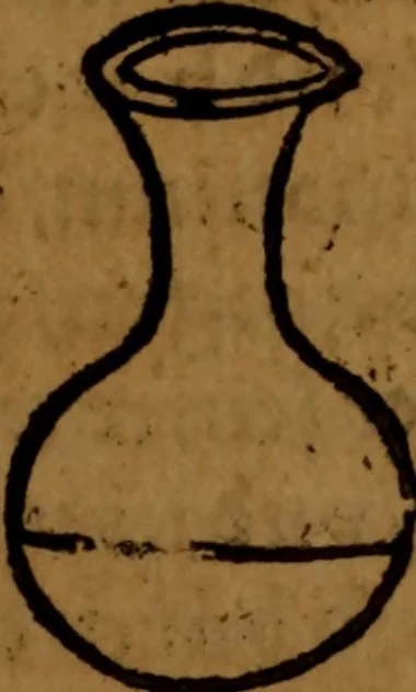 An illustration from Eyn kunstreichs warhafftigs vnd wolgegründtes Vrteil vnd Secretbüchlin, des Harns, von allerlei Farben, Zircklen, Wolcken, Zeychen vnnd Vnderstand, vom Geschmack, auch Vnderscheid, des alters vnnd der jungen, auch der Weiber, dess Menschen vnd des Vihs, auss den aller hochberümbtesten der Artzney lerern, zusam[m]en gezogen vnd gepraticieret worden : auch der aller höchst grund, aller einfachen vnd zusam[m]en gesetzten Artzneyen, dem gantzen menschlichen Cörper, hochnützlich vss brüderlicher Lieb an Tag geben, 1538, leaf 22