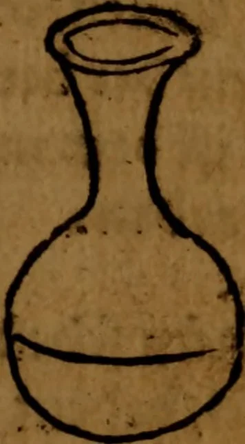 An illustration from Eyn kunstreichs warhafftigs vnd wolgegründtes Vrteil vnd Secretbüchlin, des Harns, von allerlei Farben, Zircklen, Wolcken, Zeychen vnnd Vnderstand, vom Geschmack, auch Vnderscheid, des alters vnnd der jungen, auch der Weiber, dess Menschen vnd des Vihs, auss den aller hochberümbtesten der Artzney lerern, zusam[m]en gezogen vnd gepraticieret worden : auch der aller höchst grund, aller einfachen vnd zusam[m]en gesetzten Artzneyen, dem gantzen menschlichen Cörper, hochnützlich vss brüderlicher Lieb an Tag geben, 1538, leaf 34