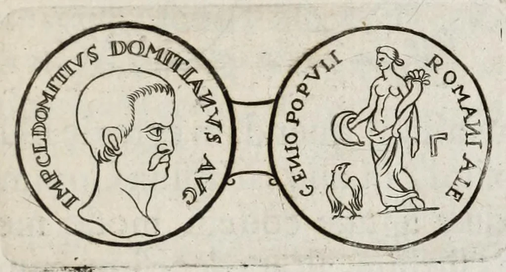 An illustration from Ezechielis Spanhemii Dissertationes de praestantia et usu numismatum antiquorum, 1671, leaf 113