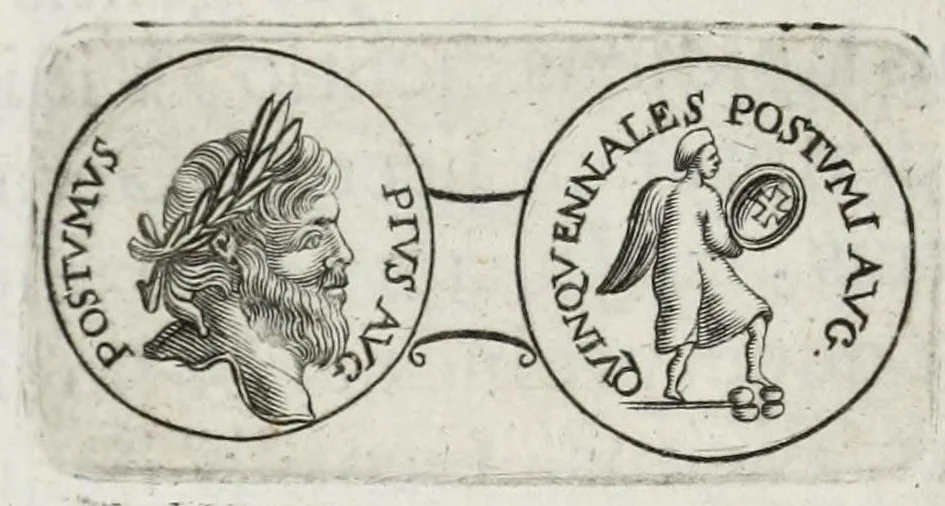 An illustration from Ezechielis Spanhemii Dissertationes de praestantia et usu numismatum antiquorum, 1671, leaf 160