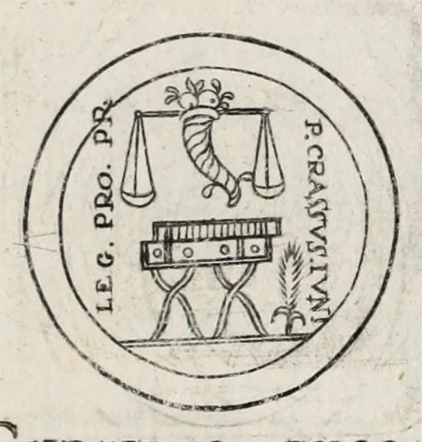 An illustration from Ezechielis Spanhemii Dissertationes de praestantia et usu numismatum antiquorum, 1671, leaf 59
