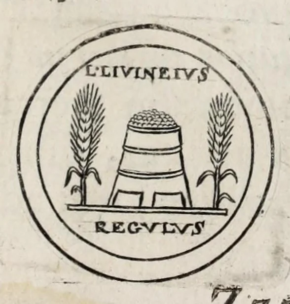 An illustration from Ezechielis Spanhemii Dissertationes de praestantia et usu numismatum antiquorum, 1671, leaf 59